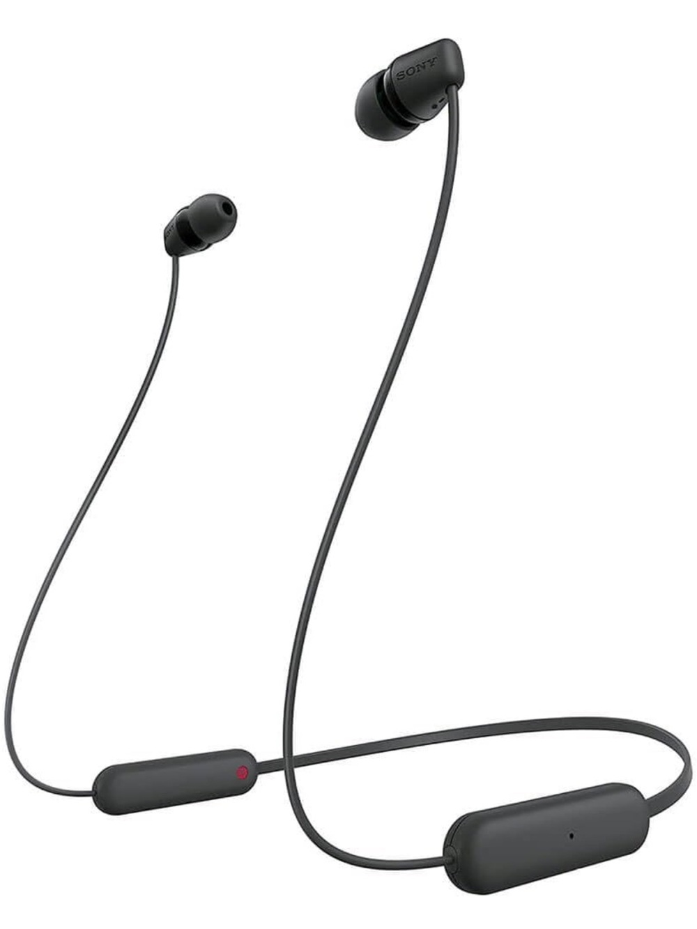 Sony Black Wireless Neckband Earbuds - In-Ear Bluetooth Headphones